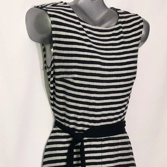 Super cute ANN TAYLOR nautical sleeveless scoop neck dress - Picture 7 of 8